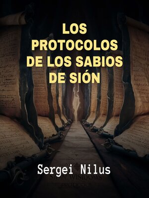 cover image of Los Protocolos de los Sabios de Sión